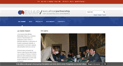 Desktop Screenshot of euroafricanpartnership.org